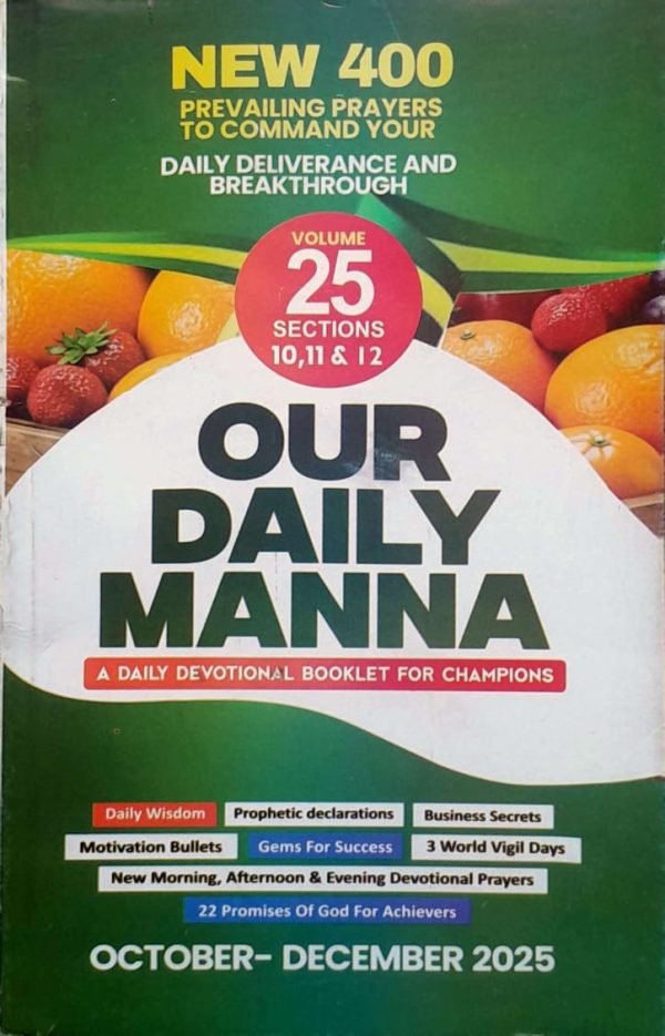 Our Daily Manna October to December 2025